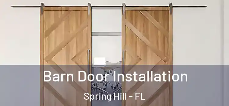 Barn Door Installation Spring Hill - FL