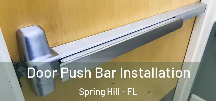 Door Push Bar Installation Spring Hill - FL